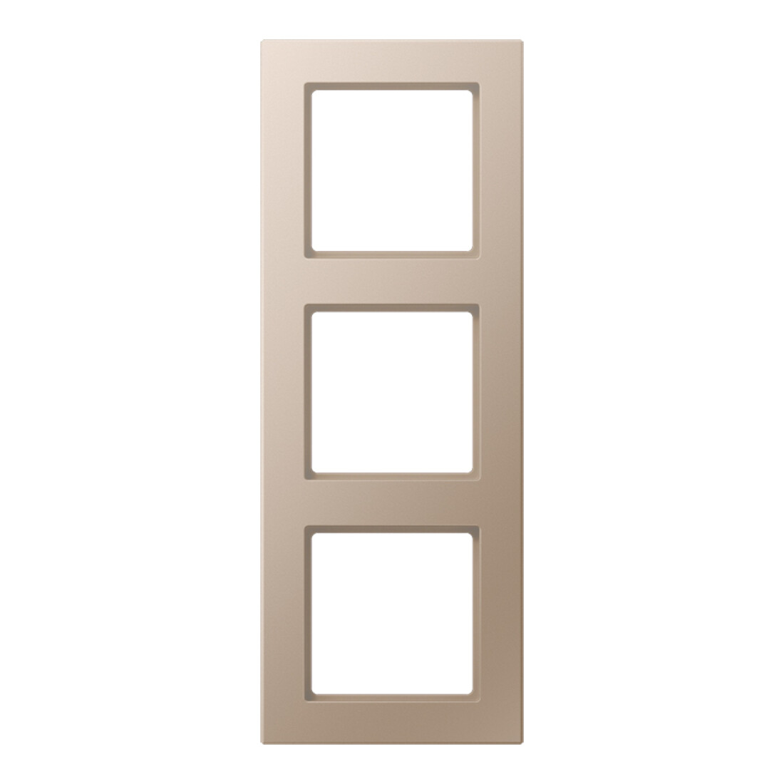 Jung Cadre 3 fois niveau horizontal/vertical AC 583 CH