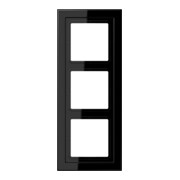 Jung Cadre 3 fois noir niveau/vertical LSD 983-1