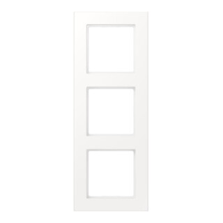 Jung Cadre 3f A 550 blanc neige plastique mat