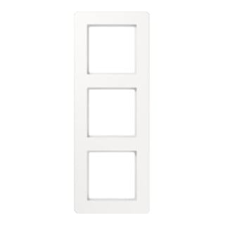 Jung Cadre 3f. incassable AF583BFWW blanc alpin