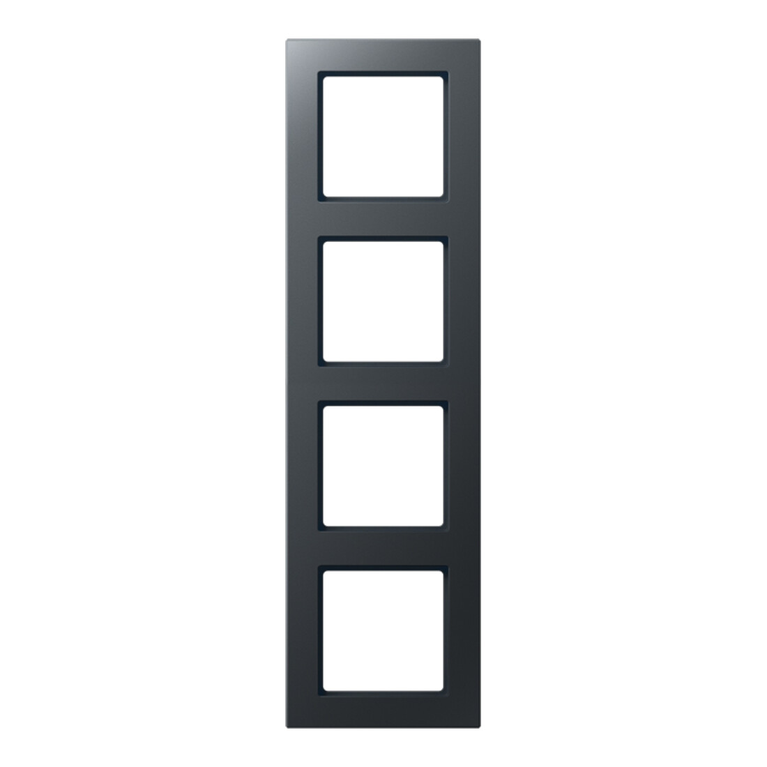 Jung Cadre 4 fois anthracite mat AC 584 BF ANM