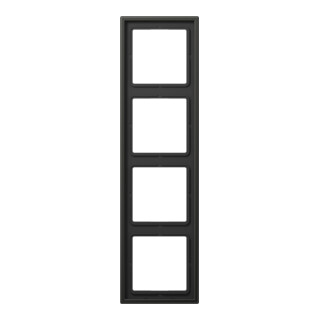 Jung Cadre 4 fois anthracite niveau/vertical AL 2984 AN