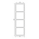 Jung Cadre 4 fois pla niveau/vertical CD 584 PT