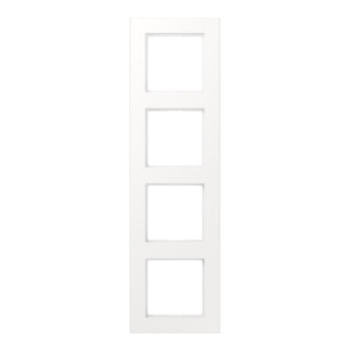 Jung Cadre A 550 A5584BFWWM 4 fois blanc neige