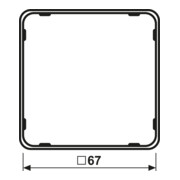 Jung Cadre d’application rt-m CDP 81 RTM-3