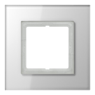 Jung Cadre en verre 1-fach aws niveau/vertical LSP 981 GL WW