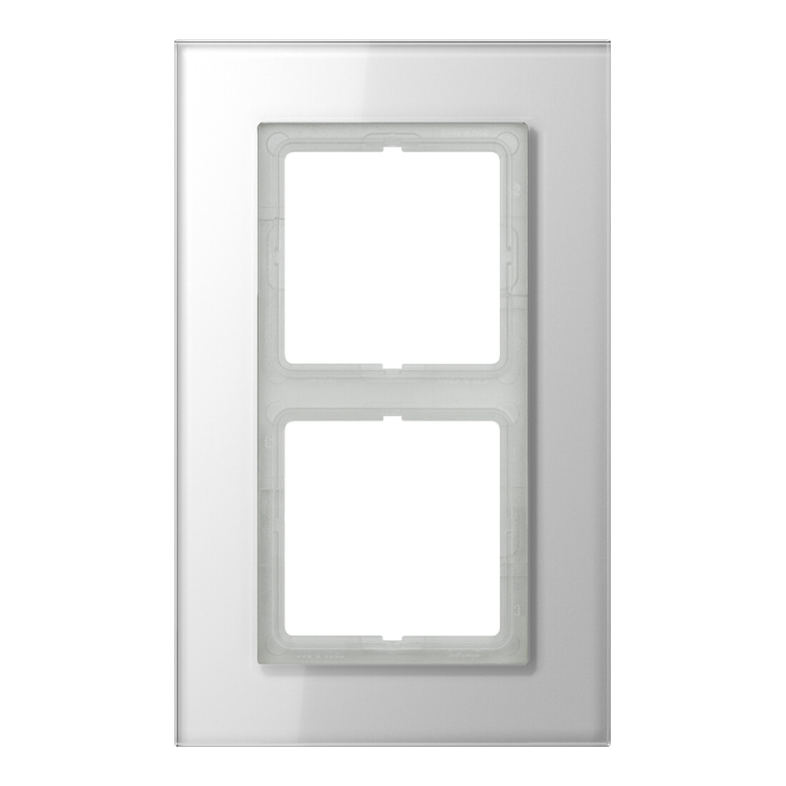 Jung Cadre en verre 2 fois aws niveau/vertical LSP 982 GL WW