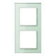 Jung Cadre en verre 2 fois mt/ws niveau/vertical AC 582 GL WMT