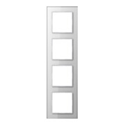 Jung Cadre en verre 4 fois aws niveau/vertical AC 584 GL WW-1