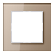 Jung Cadre en verre simple champ niveau/vertical AC 581 GL CH-1