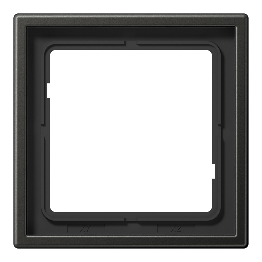 Jung Cadre simple anthracite horizontal/vertical AL 2981 AN
