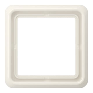 Jung Cadre simple blanc niveau/vertical CD 581 W