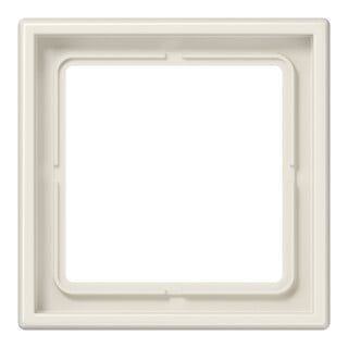 Jung Cadre simple blanc niveau/vertical LS 981 W
