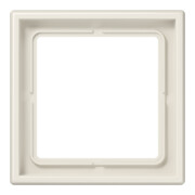 Jung Cadre simple blanc niveau/vertical LS 981 W-1