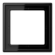 Jung Cadre simple noir horizontal/vertical LS 981-1