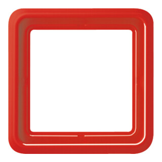 Jung Cadre simple rouge niveau/vertical CD 581 GL