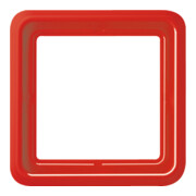 Jung Cadre simple rouge niveau/vertical CD 581 GL-1