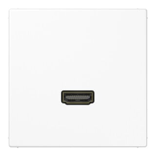 Jung Connexion multimédia aws HDMI avec anneau de suspension MA LS 1112 WW