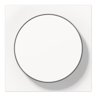 Jung Couvercle bouton rotatif A1740WW blanc plastique