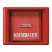 Jung Couvercle vitre rouge pour interrupteur/poussoir AS 561 GL-1