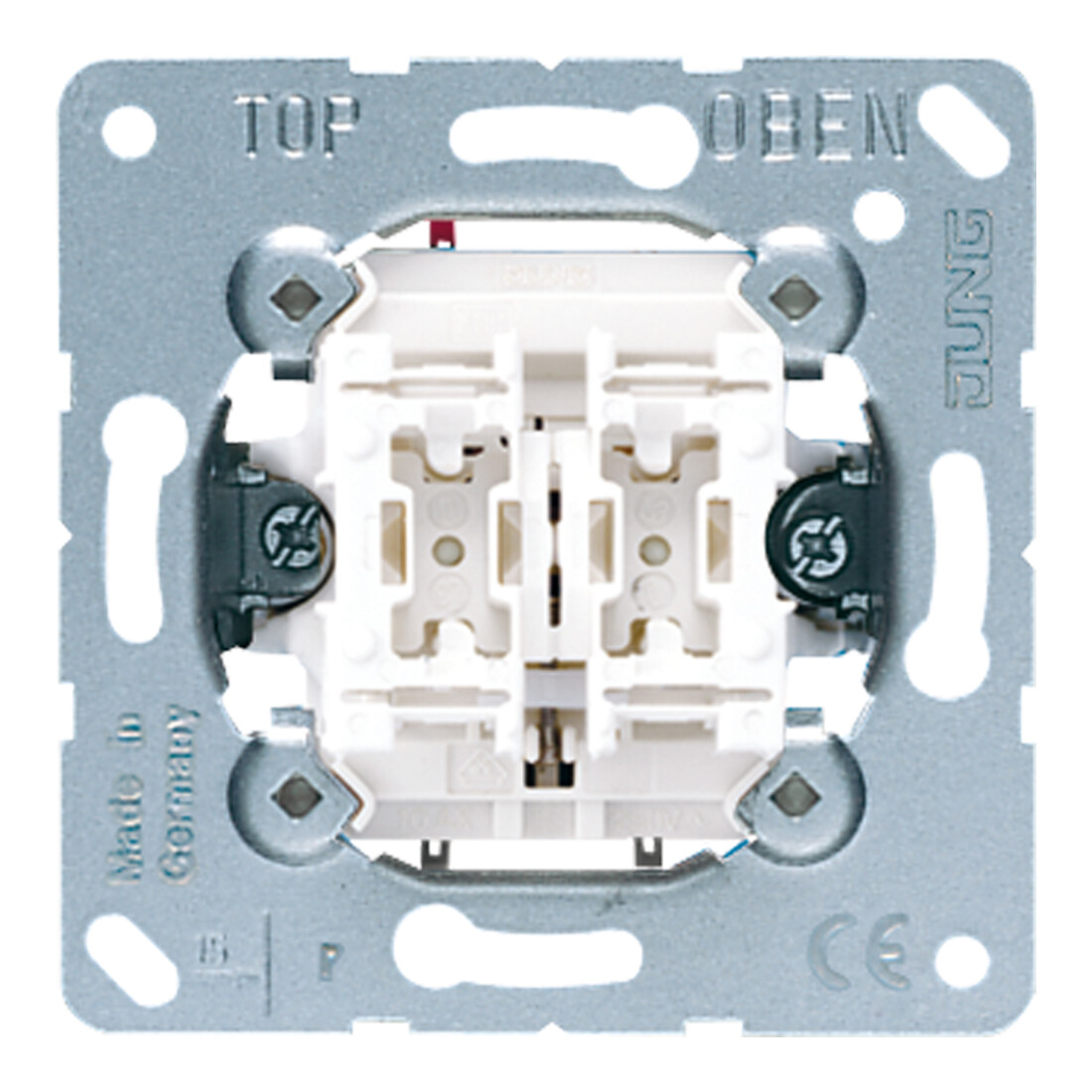 Jung Double-interrupteur 10AX 250V 2 contacts fermés 535 U