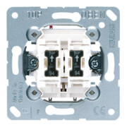 Jung Double-interrupteur 10AX 250V 2 contacts fermés/veilleuse 535 U5-1