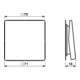 Jung Émetteur mural radio aws 2 canaux ENO LS 990 WW