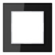 Jung Glasrahmen 1-fach sw waage/senkrecht AC 581 GL-1