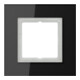 Jung Glasrahmen 1-fach sw waage/senkrecht LSP 981 GL-1