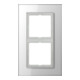 Jung Glasrahmen 2-fach aws waage/senkrecht LSP 982 GL WW-1