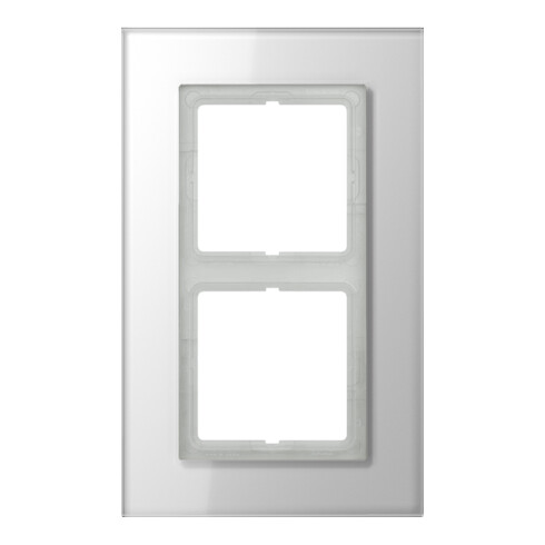 Jung Glasrahmen 2-fach aws waage/senkrecht LSP 982 GL WW