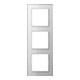 Jung Glasrahmen 3-fach aws waage/senkrecht AC 583 GL WW-1