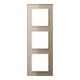 Jung Glasrahmen 3fach champ waage-/senkrecht AC 583 GL CH-1
