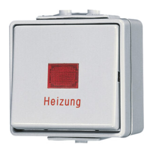 Jung Heizung Notschalter Univ.Aus-Wechsel 606 HW