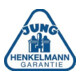 Jung-Henkelmann Glättekelle L.280mm B.130mm H-Heft Zahn 10 x 10 Stahl,geh.S.0,7mm-3