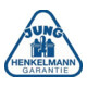 Jung-Henkelmann Glättekelle L.280mm B.130mm H-Heft Zahn 6 x 6mm Stahl,geh.S.0,7mm-3