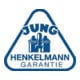 Jung-Henkelmann Glättekelle L.280mm B.130mm H-Heft Zahn 6 x 6mm Stahl,geh.S.0,7mm-3