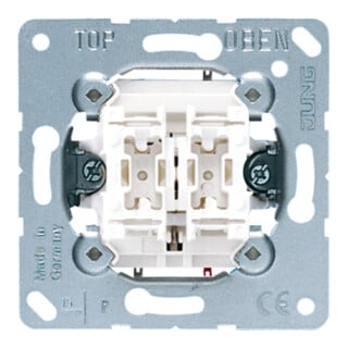Jung Interrupteur à bascule pour volet roulant 10AX 250V 1 pôle 509 VU