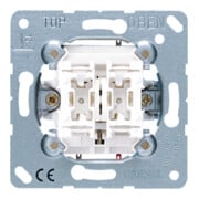 Jung Interrupteur à bascule pour volet roulant 250V 10AX Bouton-poussoir 1 pôle 539 VU-1