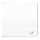 Jung Interrupteur à bascule Symbol LICHT aws pour bouton-poussoir CD 590 L WW