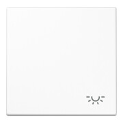 Jung Interrupteur à bascule Symbol LICHT aws pour bouton-poussoir LS 990 L WW-1
