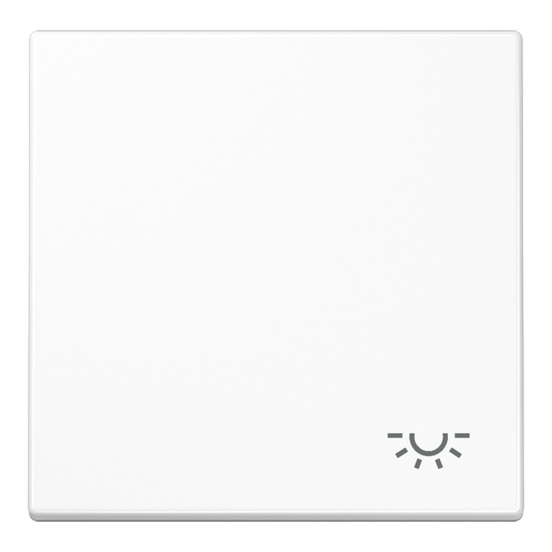 Jung Interrupteur à bascule Symbol LICHT aws pour bouton-poussoir LS 990 L WW