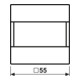 Jung Interrupteur automatique Standard A 17180 WW