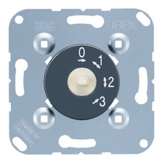 Jung Interrupteur rotatif 16AX 250VAC 3 positions 1101-4