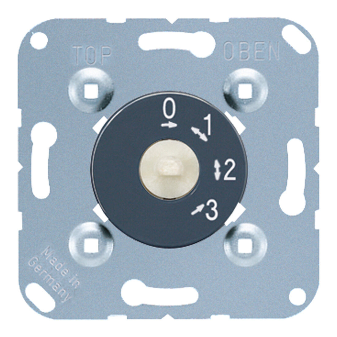 Jung Interrupteur rotatif 16AX 250VAC 3 positions 1101-4