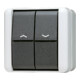 Jung Jalousie-Wippschalter 10AX 250V Tas.1-pol. 839 VW-1