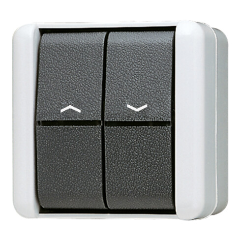 Jung Jalousie-Wippschalter 10AX 250V Tas.1-pol. 839 VW