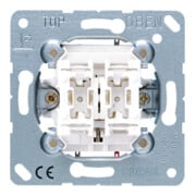Jung Jalousie-Wippschalter 250V 10AX Taster 1-polig 539 VU