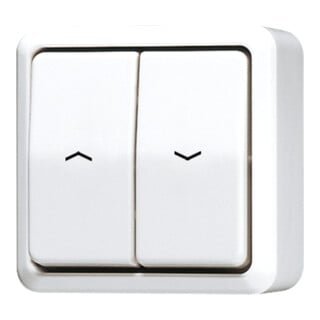 Jung Jalousie-Wippschalter aws 10AX 250V Sch.1-pol. 609 VA WW
