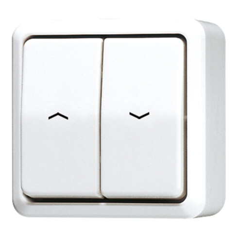 Jung Jalousie-Wippschalter aws 10AX 250V Sch.1-pol. 609 VA WW